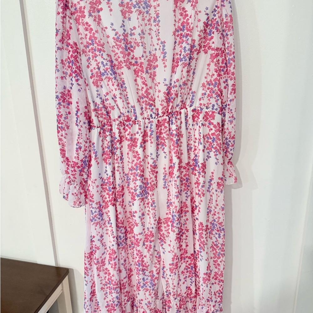 Floral Long Sleeve Dress